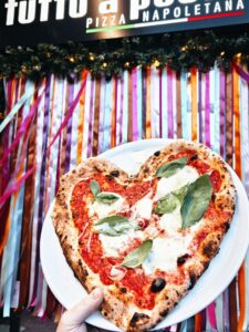 Pizza Margherita, Valentines day